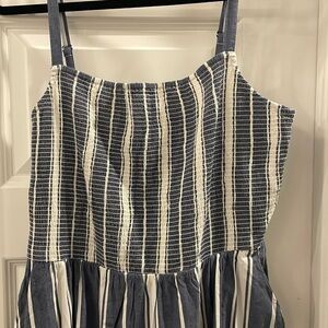 Smocked Summer dress with pockets